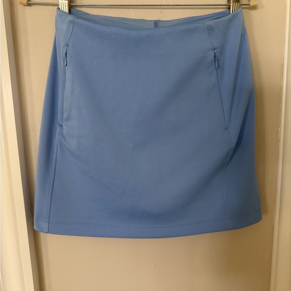 Tory Sport Light Blue Performance Golf/tennis Skort